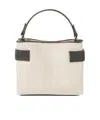 Brunello Cucinelli Monili Cross Body Bag In White