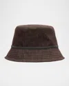 Brunello Cucinelli Monili Denim Bucket Hat