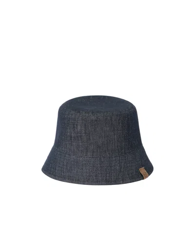 Brunello Cucinelli Monili Denim Bucket Hat