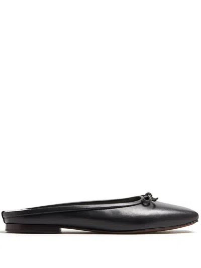 Brunello Cucinelli Monili-detail Ballerina Shoes In Black