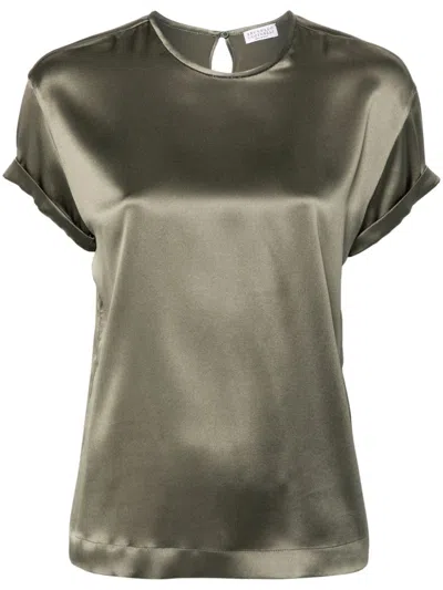 Brunello Cucinelli Monili-detail Blouse In C9019