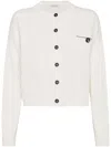 Brunello Cucinelli Monili-detail Cardigan In White