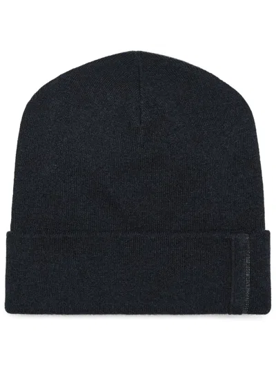 BRUNELLO CUCINELLI MONILI-DETAIL CASHMERE BEANIE
