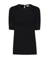Brunello Cucinelli Monili-detail Cotton T-shirt In Black