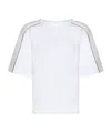 Brunello Cucinelli Monili-detail Cotton T-shirt In White