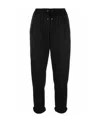 Brunello Cucinelli Monili-detail Drawstring Track Pants In Black