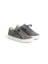 Brunello Cucinelli Monili-detail Knitted Sneakers In Grey
