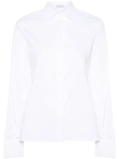 Brunello Cucinelli Jil Sander Grey Cotton Clothing Sweaters In Black