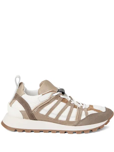 BRUNELLO CUCINELLI MONILI-DETAIL SNEAKERS