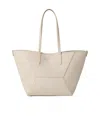 Brunello Cucinelli Small Bc Duo Leather Tote Bag In Nude