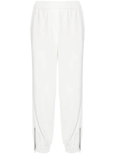 Brunello Cucinelli Monili-detail Track Pants In White