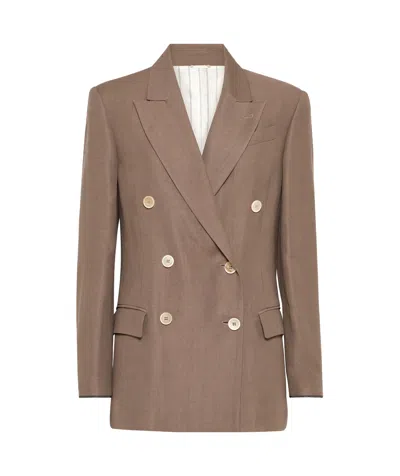 BRUNELLO CUCINELLI BRUNELLO CUCINELLI SHINY CUFF TWILL JACKET