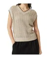 Brunello Cucinelli Beige Knit Vest In Nude