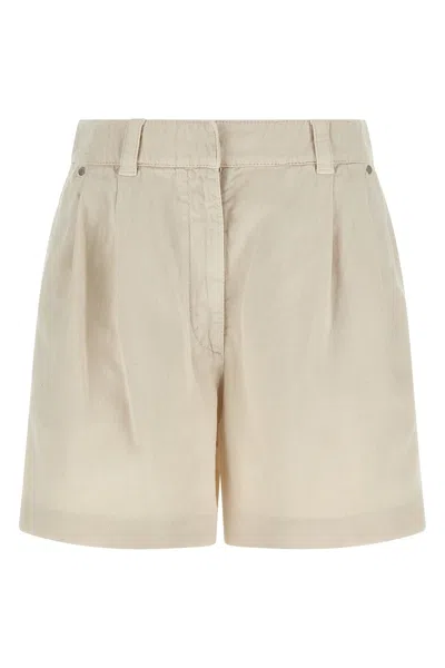 BRUNELLO CUCINELLI BRUNELLO CUCINELLI MONILI-DETAILED BAGGY SHORTS