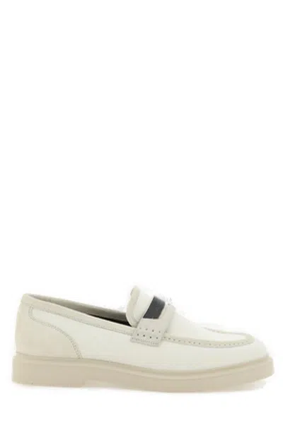 Brunello Cucinelli Monile Loafers Beige