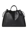 Brunello Cucinelli Monili Drawstring Tote Bag In Black