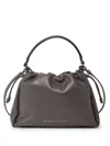 Brunello Cucinelli Small Soft Leather Mellow Bucket Bag In Brown