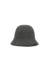 Brunello Cucinelli Monili Embellished Bucket Hat In Gray
