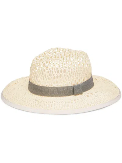 BRUNELLO CUCINELLI MONILI-EMBELLISHED FEDORA HAT