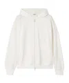 Brunello Cucinelli Monili-embellished Hoodie In White