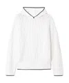Brunello Cucinelli Monili-embellished Jumper In White