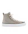 Brunello Cucinelli Scarpe Da Ginnastica Basse In White