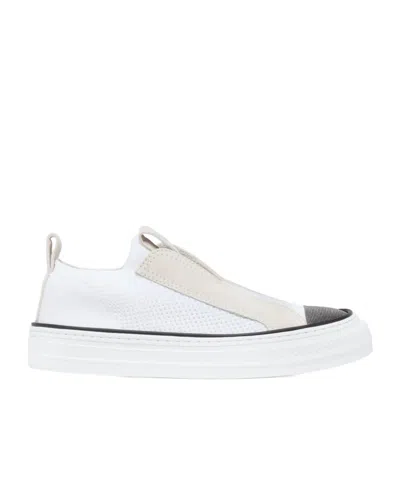BRUNELLO CUCINELLI BRUNELLO CUCINELLI PRECIOUS TOE SLIP-ON SNEAKERS