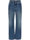 Brunello Cucinelli Monili-embellished Straight-leg Jeans In ブルー