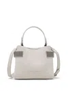 Brunello Cucinelli Small Top-handle Essence Bag In Grau