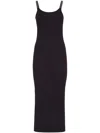 Brunello Cucinelli Monili-embellished Tank Dress In Black