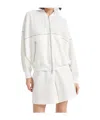 Brunello Cucinelli Monili-embellished Track Jacket In White