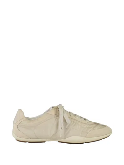 Brunello Cucinelli Monili Embroidered Sneakers In Neutral