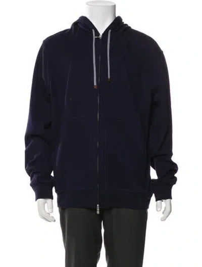 Pre-owned Brunello Cucinelli Monili Jacket In Blue