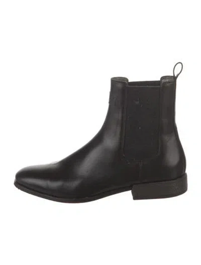 Pre-owned Brunello Cucinelli Monili Leather Chelsea Boots In Brown