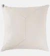 Brunello Cucinelli Monili Leather Cushion In White