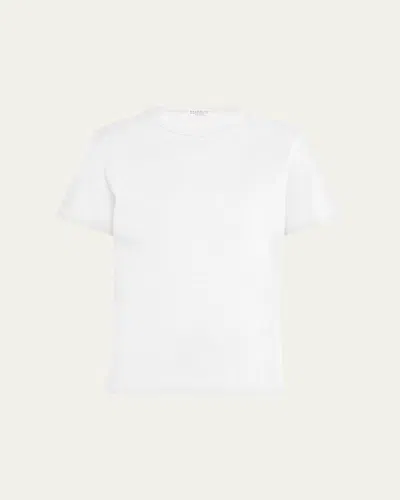 Brunello Cucinelli Monili Neck Cotton Jersey Boxy T-shirt