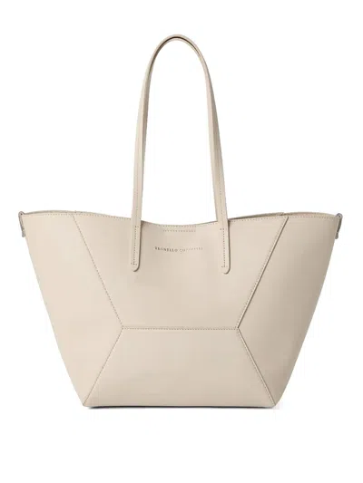 Brunello Cucinelli Bolso Shopping - Blanco