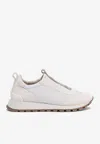 Brunello Cucinelli Monili Slip-on Sneakers In White