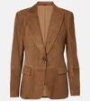 Brunello Cucinelli Leather Jacket In Brown
