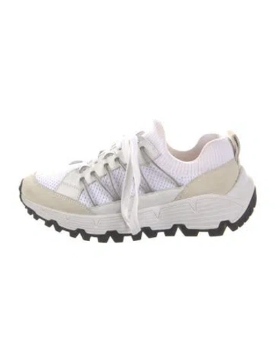 Pre-owned Brunello Cucinelli Monili Suede Sneakers