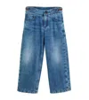Brunello Cucinelli Cotton Straight Jeans In Blue
