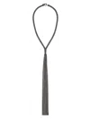 Brunello Cucinelli Monile Necklace In Gray