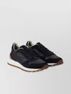 Brunello Cucinelli Monili Toe Runner Sneakers In Black