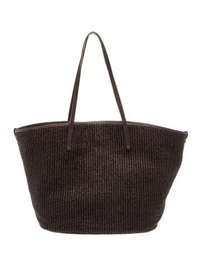 Pre-owned Brunello Cucinelli Monili Tote In Brown
