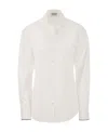 Brunello Cucinelli "shirt With Shiny In White