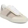Brunello Cucinelli Mesh And Suede T-toe Sneakers In C7680 Oat