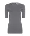 Brunello Cucinelli Women Sparkling Ribbed Cashmere Sweater In Gray
