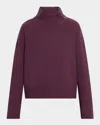 Brunello Cucinelli Monili-trim Turtleneck Cashmere Rib Sweater