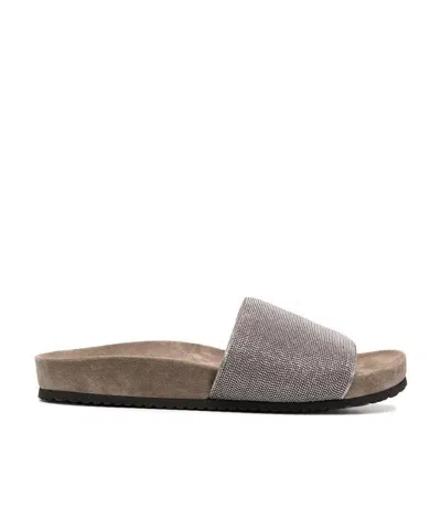 BRUNELLO CUCINELLI BRUNELLO CUCINELLI PRECIOUS MONILI SANDALS