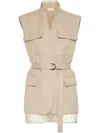 Brunello Cucinelli Gilet In Neutrals